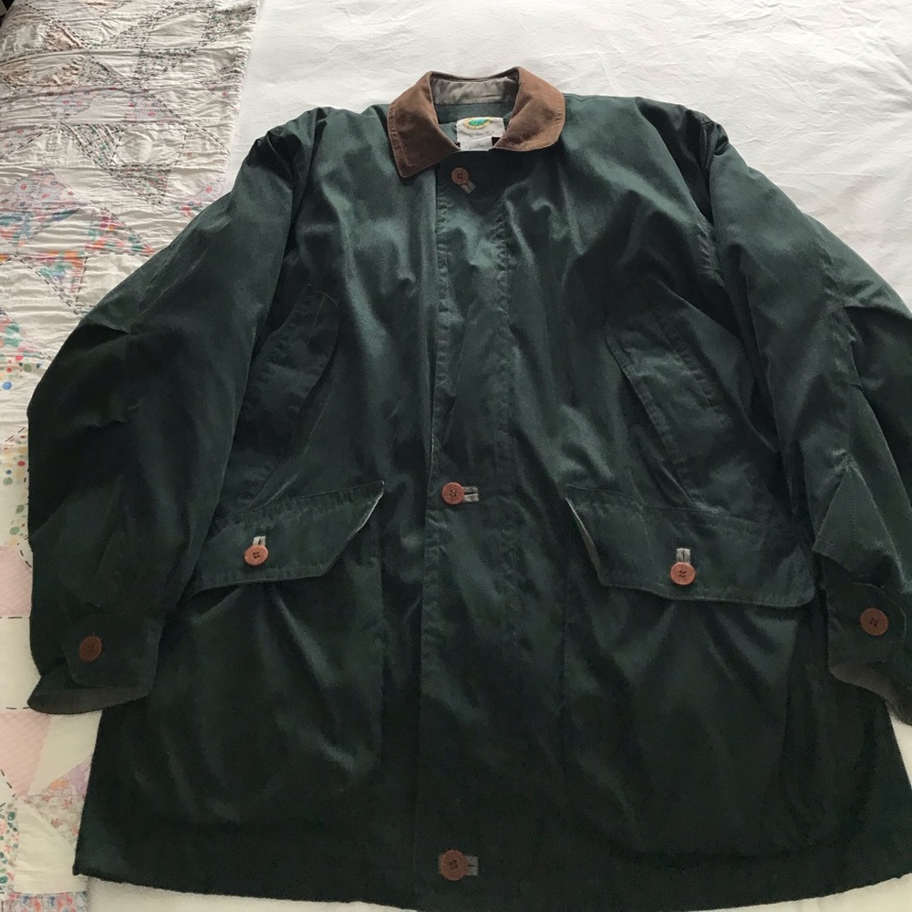 Forest Club by Rainforest coat jacket.  Men’s sz Large.  Down zip out lining.